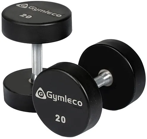 Gymleco 836 Runde Gummihantler 12,5 kg (1 stk)